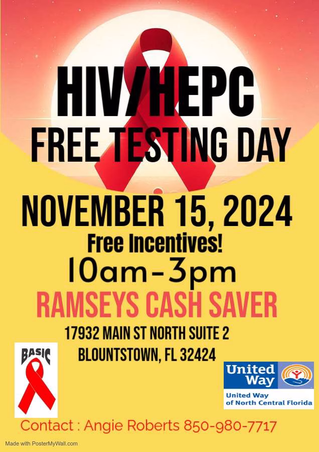 Outreach event flyer